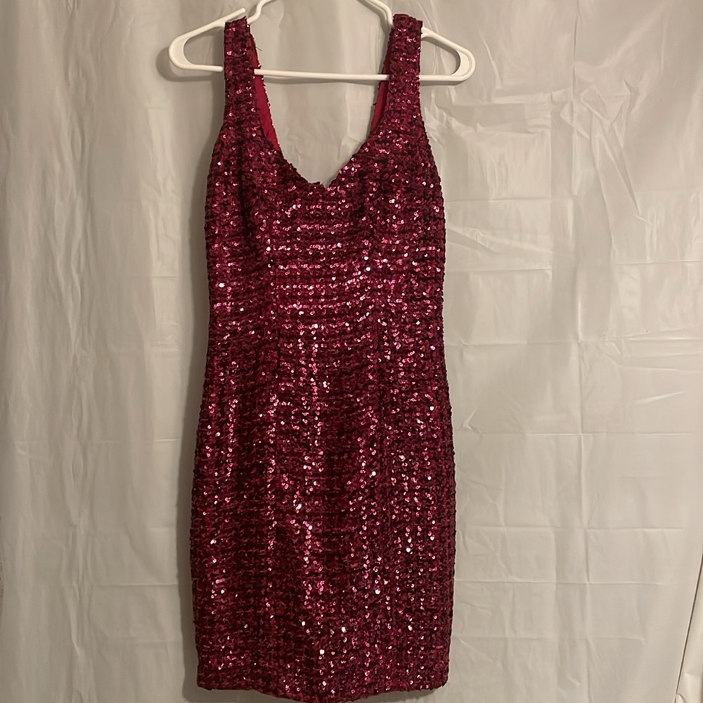 Sequinned dress Flirtations by Alfred Angelo.